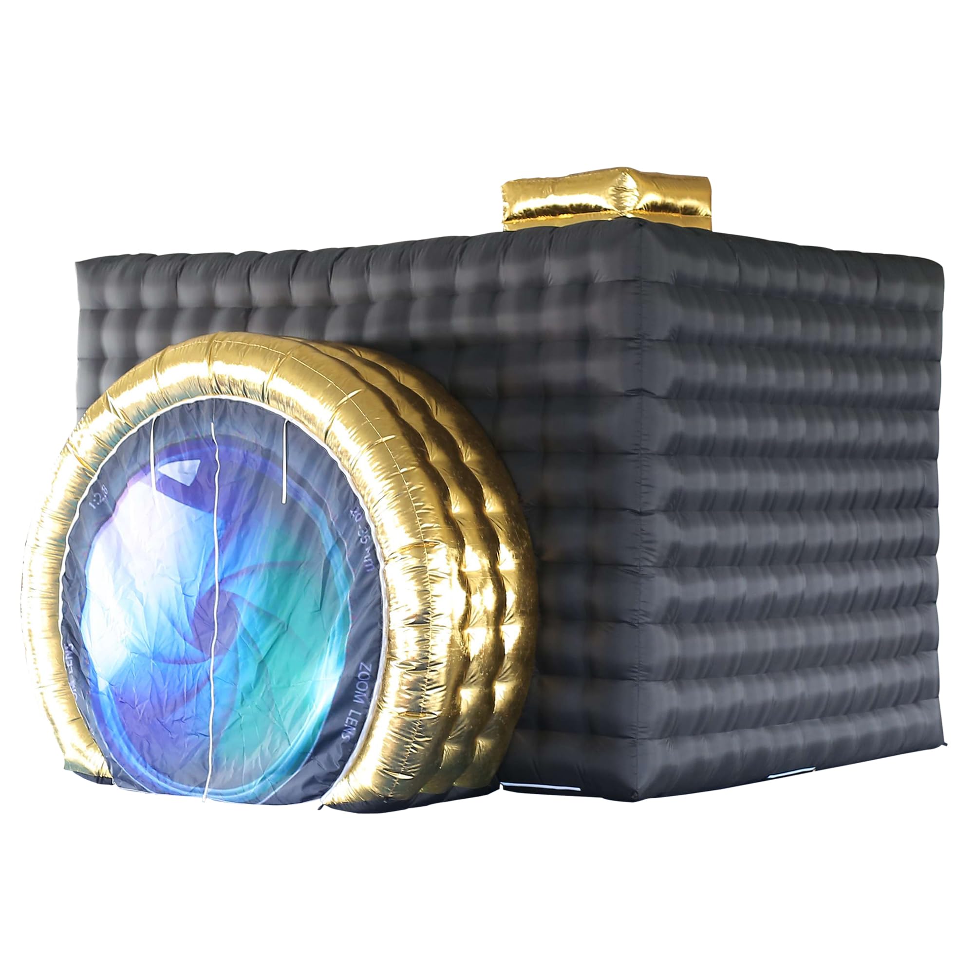 SAYOK Inflatable Party Tent Inflatable Nightclub White Inflatable Camera Photo Booth Enclosure Inflatable Cube Tent for Event, Show, Exhibition, Bars, Clubs, Tourism, Parties